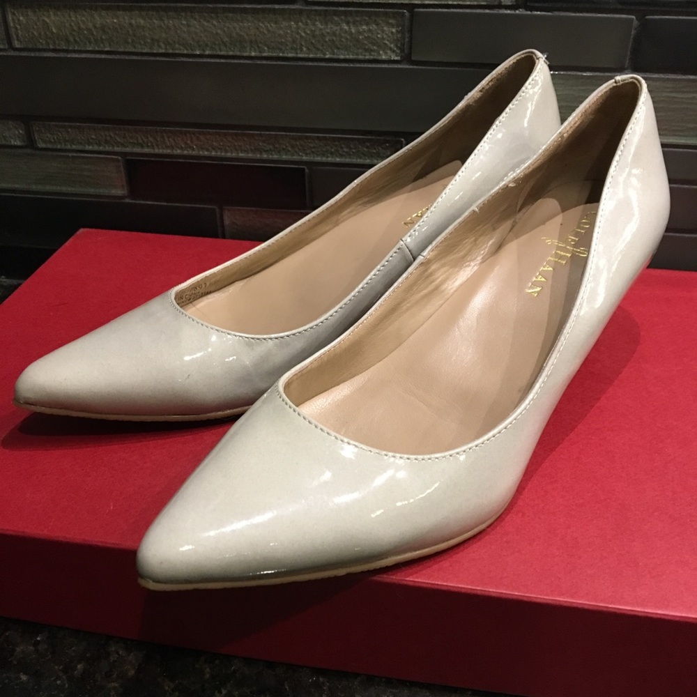 Cole Haan Nike Air sz 6B kitten pump closed toe!